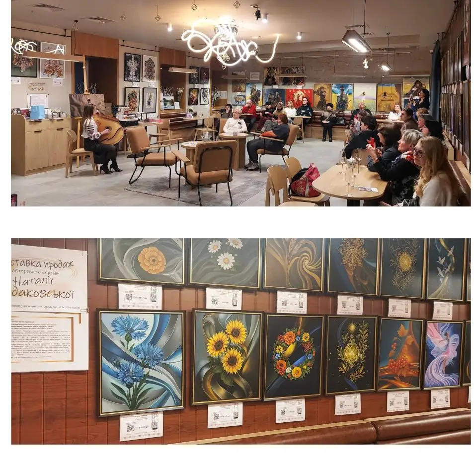персональні виставки "Мозаїка спадщини України" в Living Room від Art Fine Nation