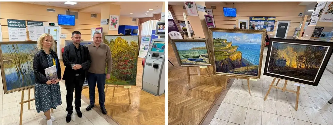 художній вернісаж «Не вкрадене дитинство» Костянтина Чернявського